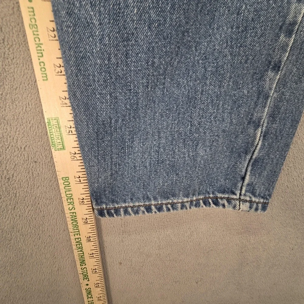Levis‎ 560 Jeans Mens Medium Wash Blue Denim Relaxed Tapered Zip Fly Fits 30x28